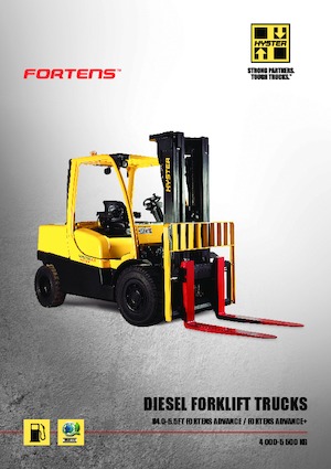 Carrelli elevatori frontali diesel Hyster H5.0FT