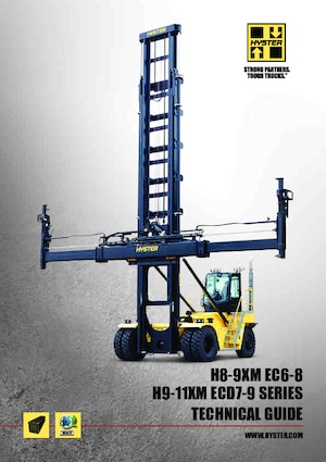 Carrelli elevatori frontali diesel Hyster H9XM ECD7