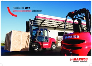 Carrelli elevatori frontali diesel Manitou MI 100 D