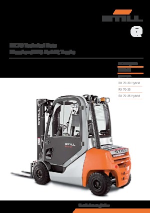 Carrelli elevatori frontali diesel Still RX 70-30