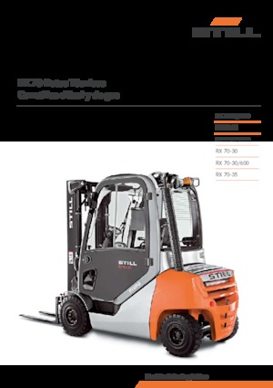 Carrelli elevatori frontali diesel Still RX 70-30