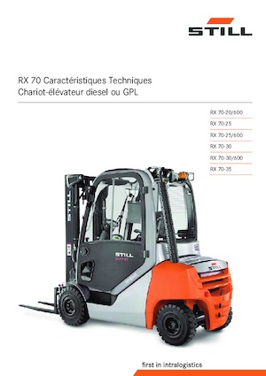 Carrelli elevatori frontali diesel Still RX 70-30