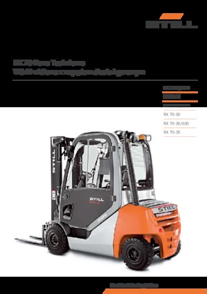 Carrelli elevatori frontali diesel Still RX 70-30