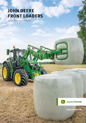 Pala gommata John Deere 543R