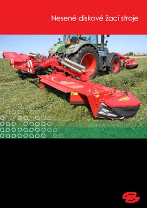 Falciatrici a dischi frontale disco con condizionatore Kongskilde GXF 3605 P