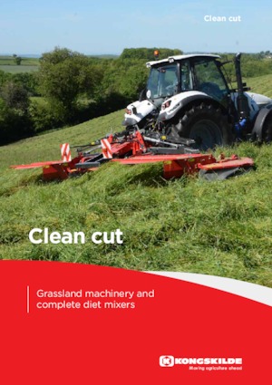 Falciatrici a dischi frontale disco senza condizionatore Kongskilde SMF 3005