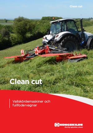 Falciatrici a dischi frontale disco senza condizionatore Kongskilde SMF 3005