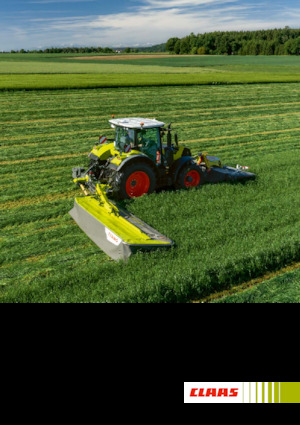 Falciatrici a dischi frontale disco con condizionatore Claas Disco 3200 FRC Move DRD 