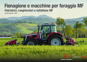 Falciatrici a dischi frontale disco con condizionatore Massey Ferguson DM316 FP-RC