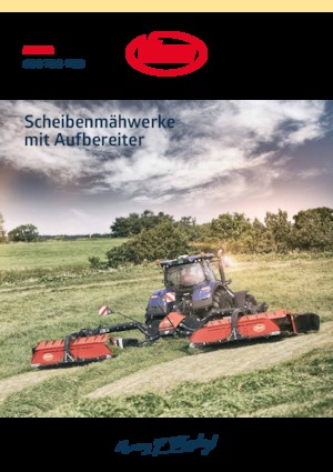 Falciatrici a dischi frontale disco con condizionatore Vicon Extra 732 FT