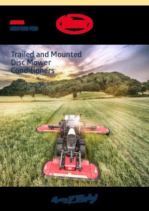 Falciatrici a dischi frontale disco con condizionatore Vicon Extra 732 FT