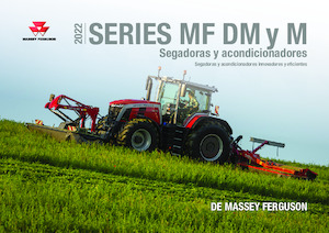 Falciatrici a dischi frontale disco senza condizionatore Massey Ferguson DM316 FP