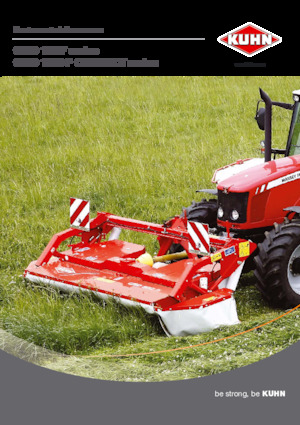 Falciatrici a dischi frontale disco senza condizionatore Kuhn GMD 702 F