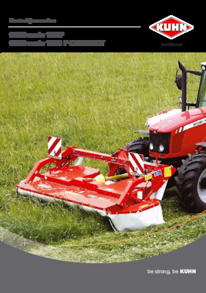 Falciatrici a dischi frontale disco senza condizionatore Kuhn GMD 702 F