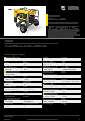 Generatori a benzina Wacker Neuson GP2500A