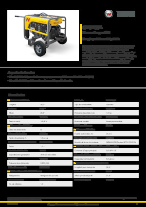 Generatori a benzina Wacker Neuson GP3800A