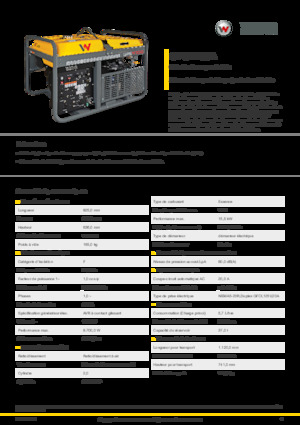 Generatori a benzina Wacker Neuson GP9700A