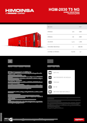 Generatori a benzina HIMOINSA HGM-2030 T5 NG