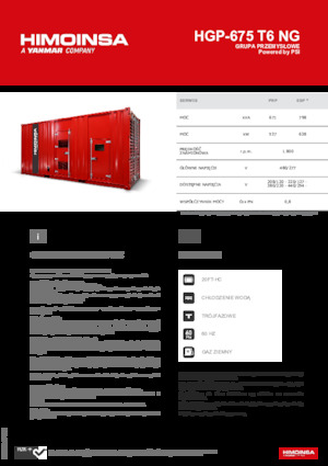 Generatori a benzina HIMOINSA HGP-675 T6 NG