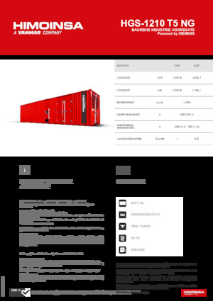 Generatori a benzina HIMOINSA HGS-1210 T5 NG