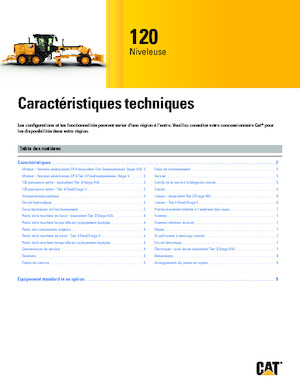 Motolivellatrici Caterpillar 120