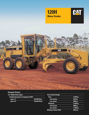 Motolivellatrici Caterpillar 120H