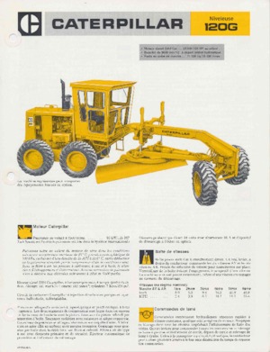 Motolivellatrici Caterpillar 120G