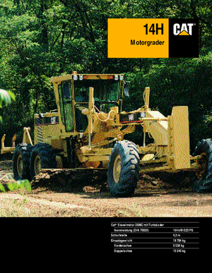 Motolivellatrici Caterpillar 14H