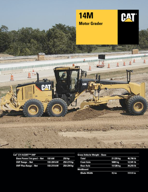 Motolivellatrici Caterpillar 14M