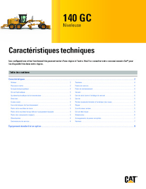 Motolivellatrici Caterpillar 140 GC AWD