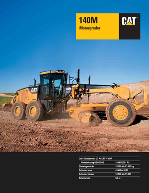 Motolivellatrici Caterpillar 140M