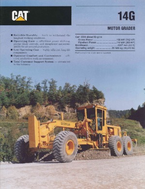 Motolivellatrici Caterpillar 14G
