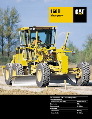 Motolivellatrici Caterpillar 160H