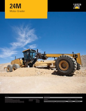 Motolivellatrici Caterpillar 24M