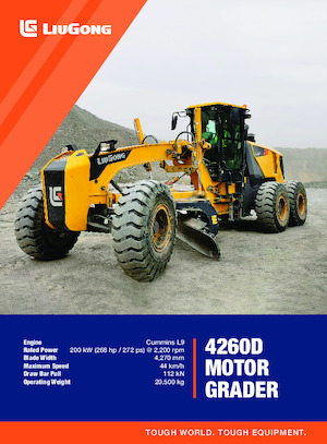 Motolivellatrici Liugong 4260D