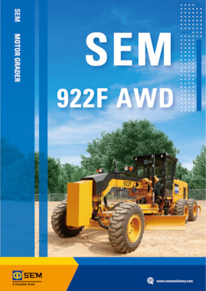 Motolivellatrici SEM 922F AWD