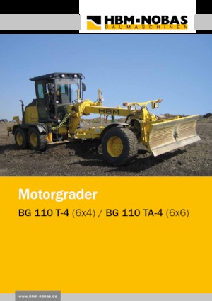 Motolivellatrici HBM-NOBAS BG 110 TA-4 