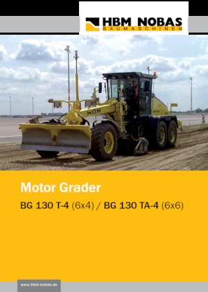 Motolivellatrici HBM-NOBAS BG 130 TA-4 EP