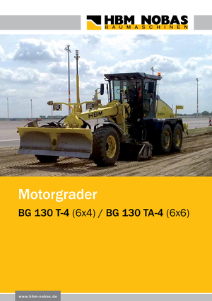 Motolivellatrici HBM-NOBAS BG 130 TA-4