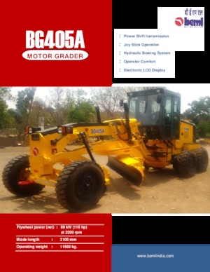 Motolivellatrici Beml BG405A