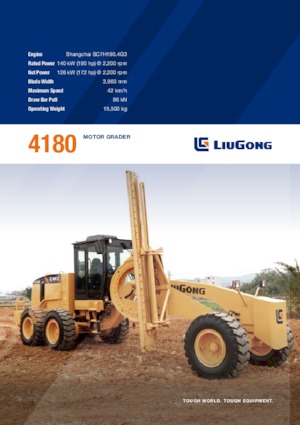 Motolivellatrici Liugong 4180(T3) 