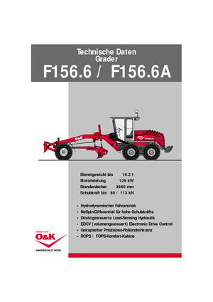 Motolivellatrici O&K F 156.6