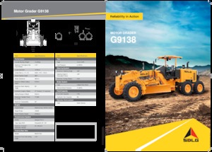 Motolivellatrici SDLG G9138