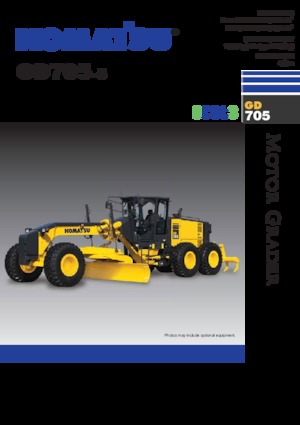 Motolivellatrici Komatsu GD705-5