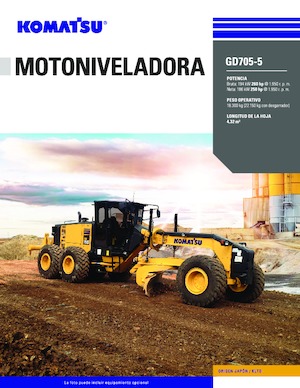 Motolivellatrici Komatsu GD705-5