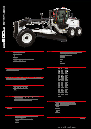Motolivellatrici Hidromek HMK 600 MG