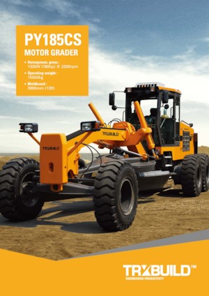 Motolivellatrici TRXBUILD PY185CS