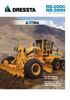 Motolivellatrici Dressta RD 200 C Extra