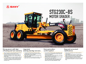 Motolivellatrici Sany STG230C-8S