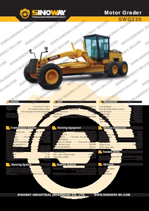 Motolivellatrici Sinoway SWG220